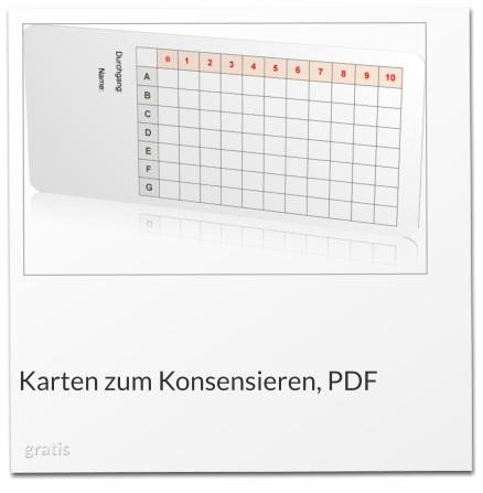 gratis Karten zum Konsensieren, PDF